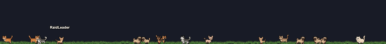 Pets on grass overlay theme